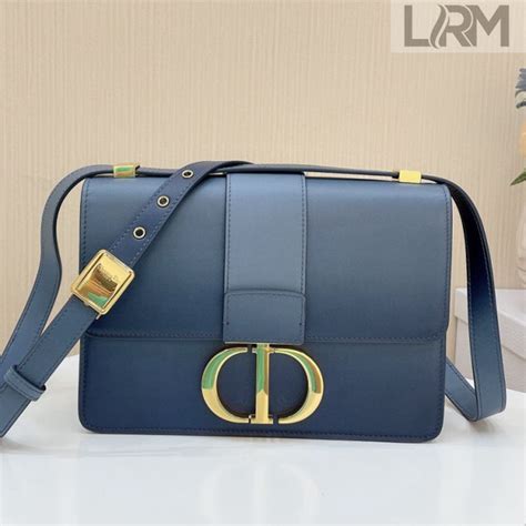 dior indigo 30 montaigne flap bag|30 Montaigne Bag Indigo Blue Gradient Calfskin .